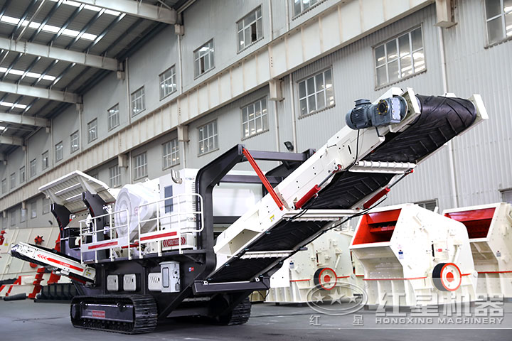 履帶移動碎石機(jī)